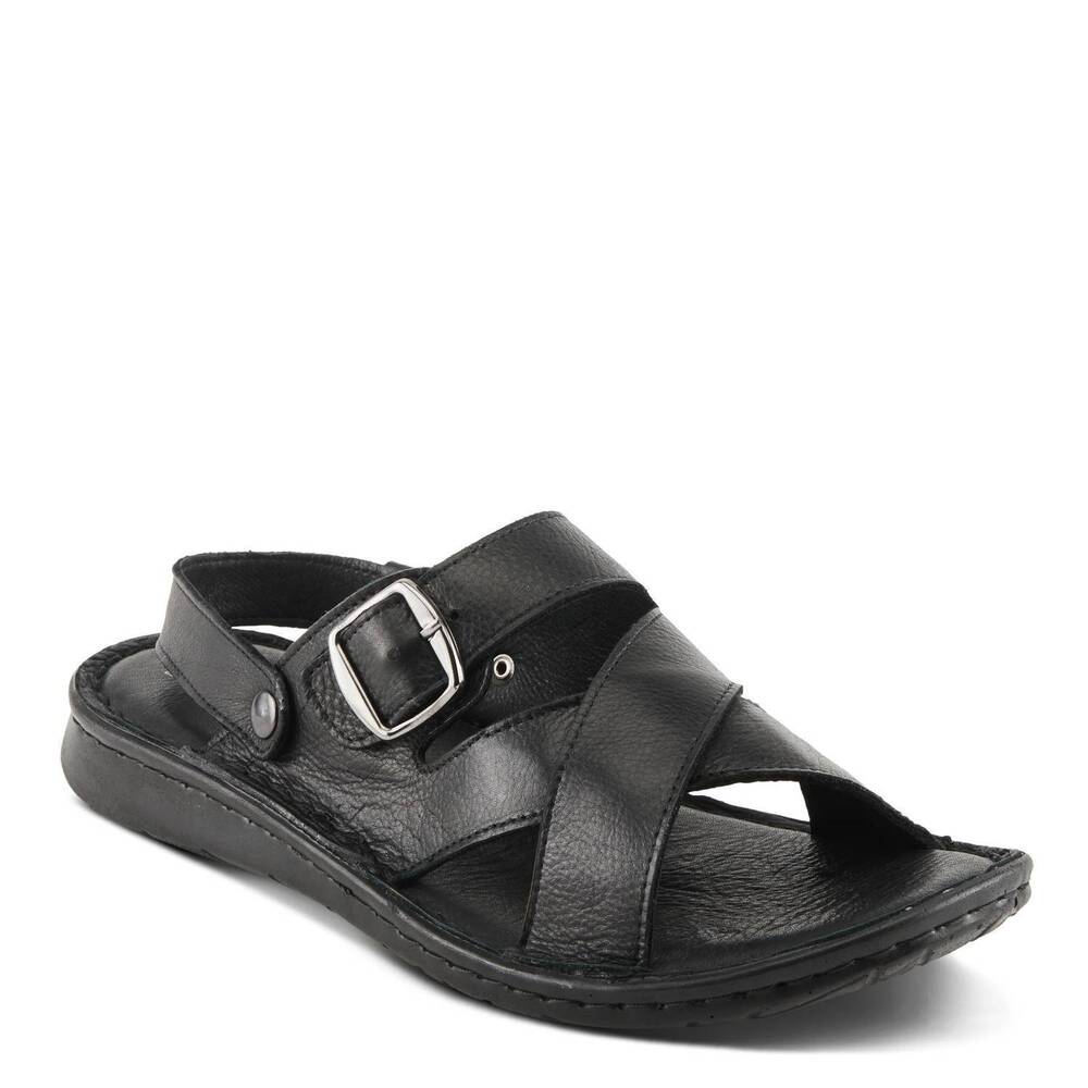 NEW SPRING STEP SHOES men's nofar sandal in black